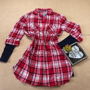 Jane and Bleecker Flannel Top size S
